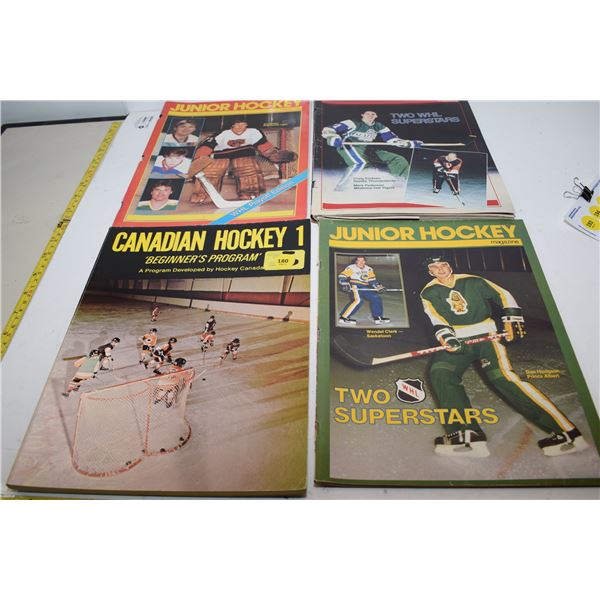 1970s & 1980s Junior Hockey Magazines