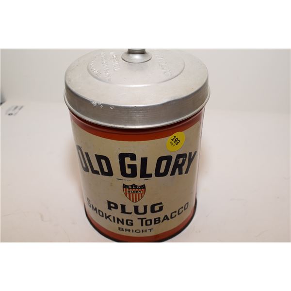 Old Glory Tobacco Tin