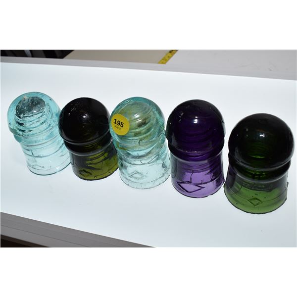(5) Different CD102 Dominion Insulators