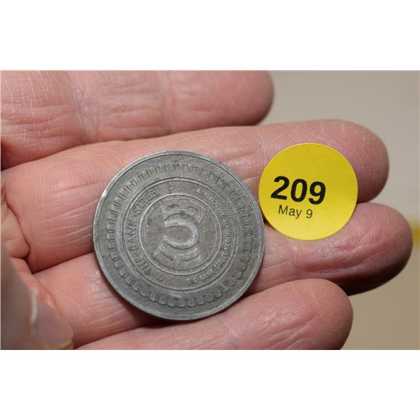 Bank Street Tire Token