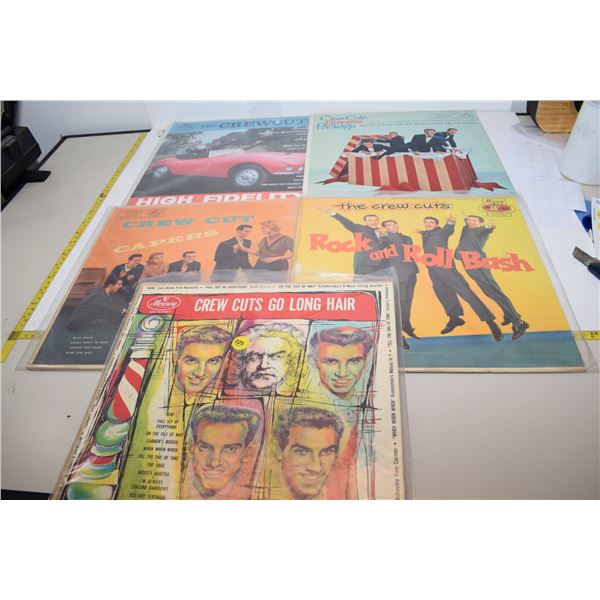 Canada’s First Super Group “The Crew Cuts” LP Records