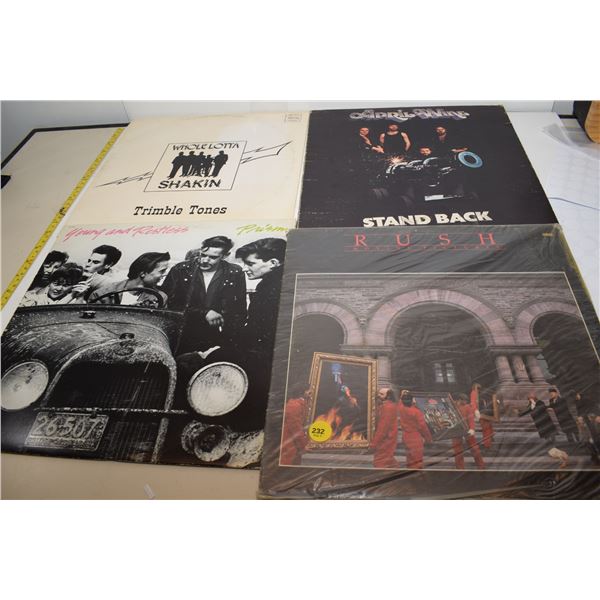 Canadian Music LPs – Rush, April Wine, Prism