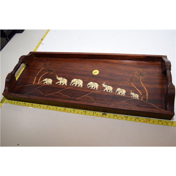 Inlaid Wooden Tray