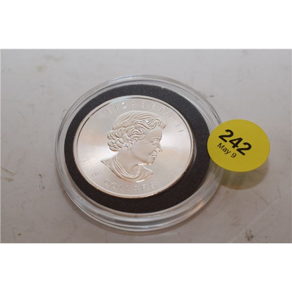 2015 Canada .9999 Fine Silver $8 Coin