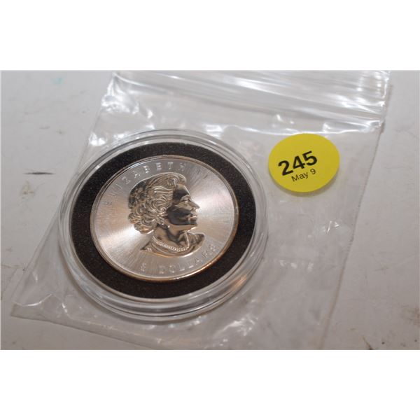 2015 Canada .9999 Fine Silver $8 Coin