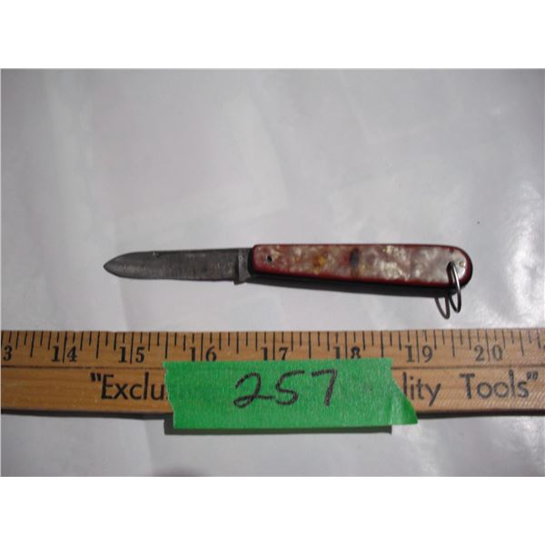 Vintage RARE G.C.W. Antelope Folding Pocket Knife