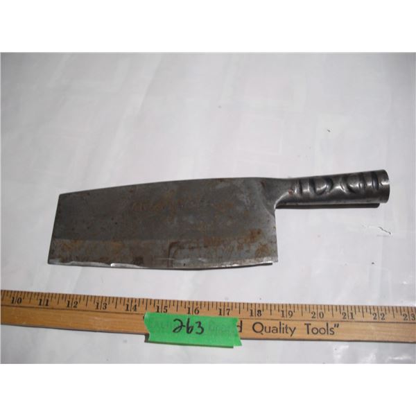 Guangzhou Double Lion Made Meat Cleaver (12.5")