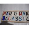 Image 3 : Man-O-War Classic Clay Art Wall Hanging 14.15"