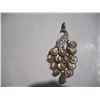 Image 2 : Vintage Peacock Pendant Vintage Elastic Back Ring