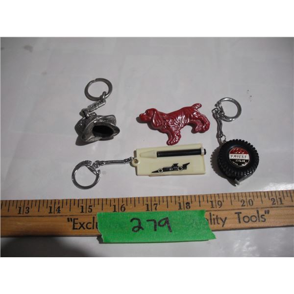 Tricycle Keychain Measuring Tape, and etc. Keychains