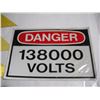 Image 4 : Danger Keep Out/High Voltage Plastic Signs and Gas Signs