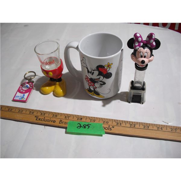 (4) Disney Collectables