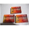 Image 2 : (3) Sealed TDK DVC Superior Grade Digital Video Cassettes