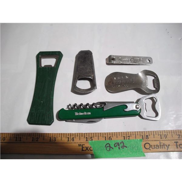 (5) Bottle Openers