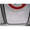 Image 3 : (2) Unused Aluminum No Parking Signs Reflective Non Reflective (12'x18")