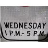 Image 6 : (2) Unused Aluminum No Parking Signs Reflective (12'x18")