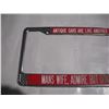 Image 2 : Metal License Plate Cover