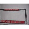 Image 3 : Metal License Plate Cover