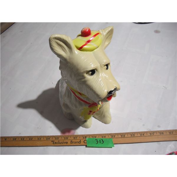 Reliable Toys Scotty Dog plastic Coin Bank