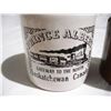 Image 3 : (2) Small Advertising Stoneware Jugs