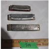 Image 1 : (3) Vintage Harmonicas (Victory, Echo, Hit Parade)