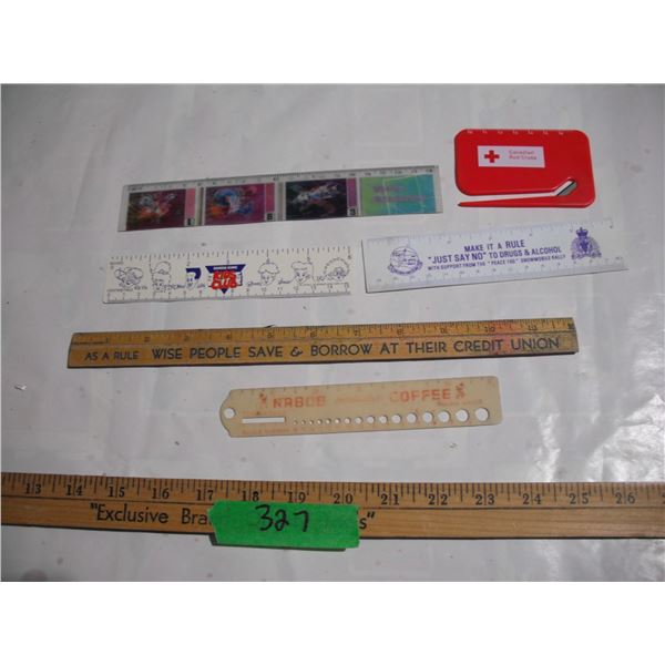 Nabob Coffee Needle Gauge Plus Vintage Rulers