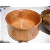 Image 2 : (2) Large Wooden Bowls