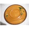 Image 4 : Small Wooden Bowl Hand Crafted by Marl Seemann Plus Wooden Plate Floral Design
