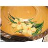 Image 5 : Small Wooden Bowl Hand Crafted by Marl Seemann Plus Wooden Plate Floral Design