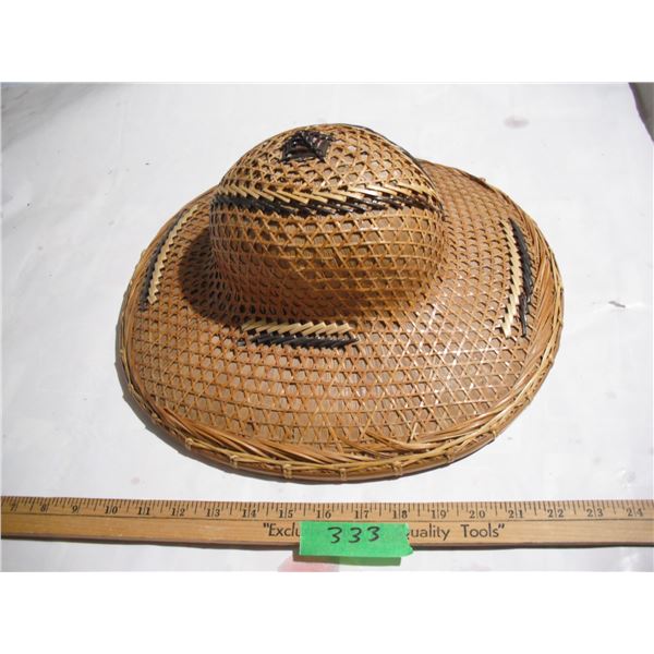 Vintage Filipino Salakot Woven Sun Hat
