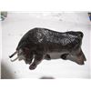 Image 3 : Rare Wooden Carved Bull Figure (11")