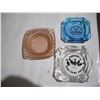 Image 5 : Vintage Milk Glass Ashtrays Plus Other vintage Ashtrays