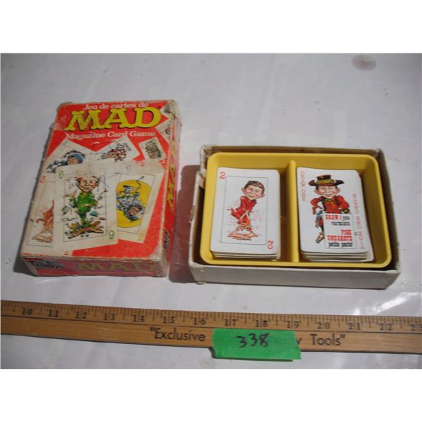 1980 Parker Bros Mad Magazine Card Game