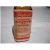 Image 2 : Vintage Poison Iodine Bottle Skull Crossbones Design  w/ Label on Top