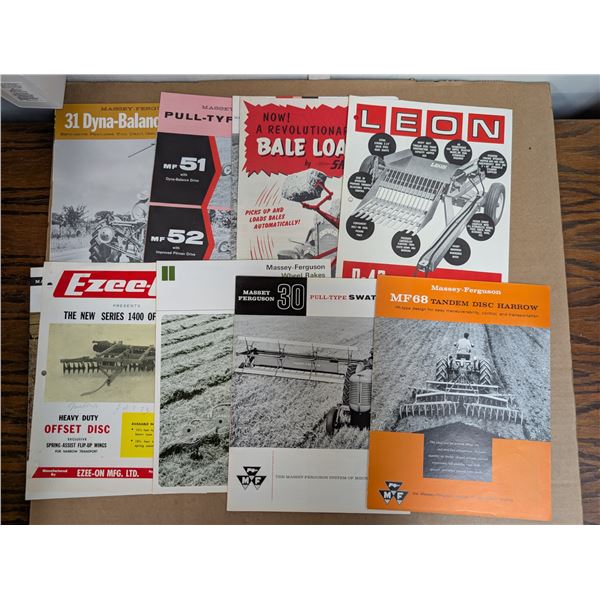Various Brochures and Pamphlets