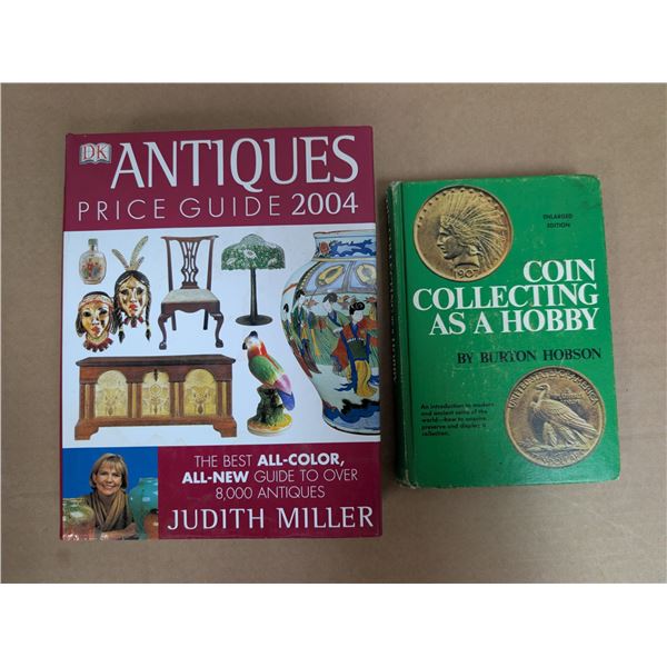 (2) Antique Price Guide Books