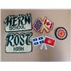 Image 1 : (4) Vintage Patches (Rosthern High School)