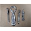 Image 1 : (4) Vintage Bottle Openers (Big Chief, Pilsner, 1950s-60s)