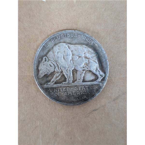 (UNVERIFIED) 1923 USA California Diamond Jubilee Silver Half Dollar