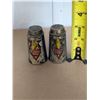 Image 2 : Pair Totem pole Salt and Pepper Shakers  (Heavy Metal)