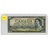 Image 1 : 1954 Bank Of Canada Twenty Dollar.