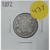 Image 1 : 1892 Canada Silver 25 Cents.