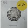 Image 1 : 1901 Canada Silver 25 Cents.