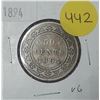 Image 1 : 1894 Canada Silver 50 Cents.