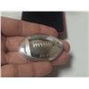 Image 2 : 2017 $25 Fine Silver Coin Football-Shaped and Curved Coin.