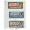 Image 1 : 1954 Canada Two, Five and Ten Dollar.