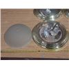 Image 2 : 3 Light Fixtures with Globes.