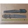 Image 3 : 17 Glass Insulators and 2 Wooden Pegs.