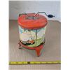 Image 1 : Vintage tin washing machine toy- 7"H