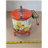 Image 3 : Vintage tin washing machine toy- 7"H
